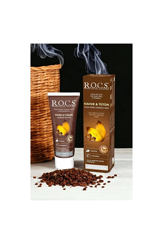 Kahve Tütün Lekelere Karşı Diş Macunu 60 ml