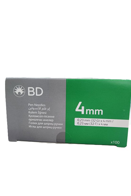 kalem iğnesi 32g 023mm×4mm 100lü