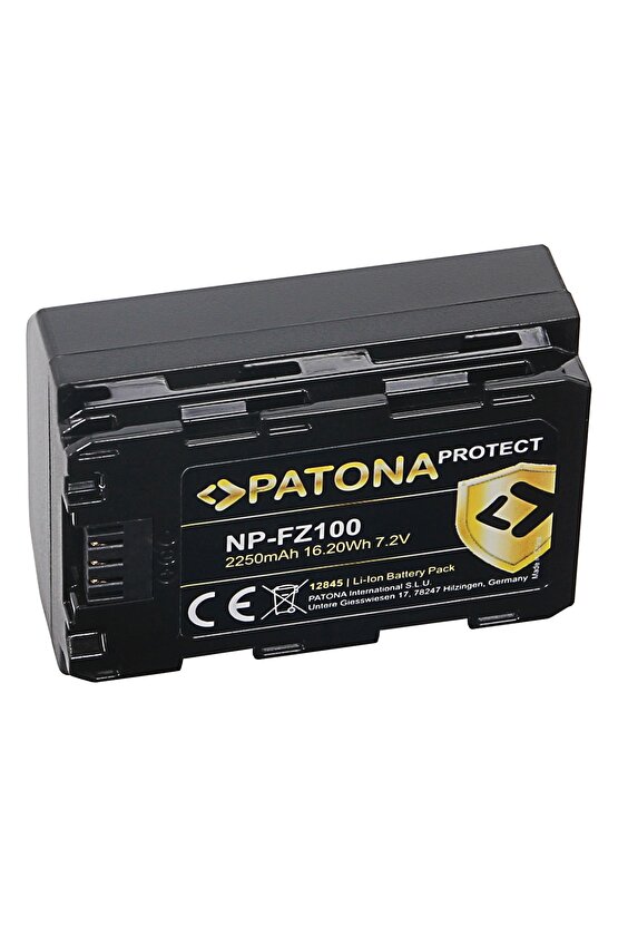 12845 - Protect Batarya Np-fz100 Uyumlu