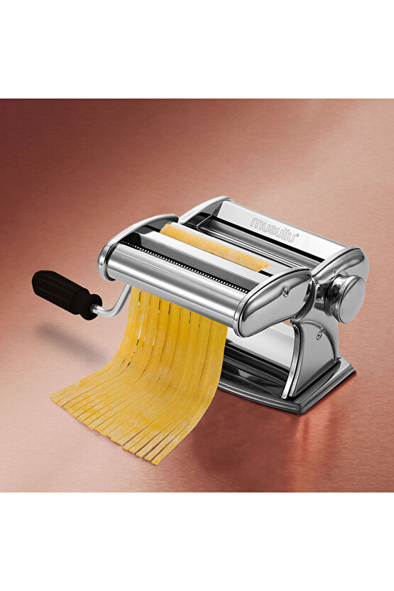 Macaroni 150 Premium 150mm Manuel Erişte ve Hamur Açma Makinesi