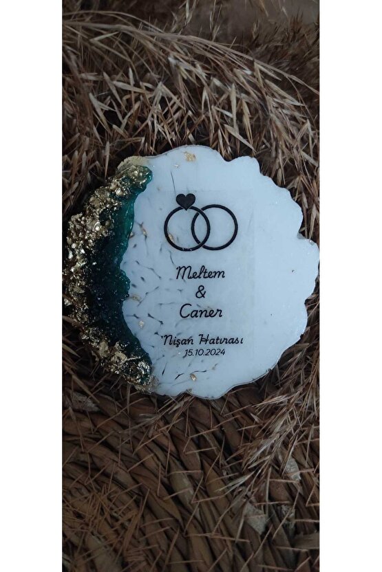 Epoksi Magnet 10 Adet Söz Nişan Kına Nikah Özel Gün