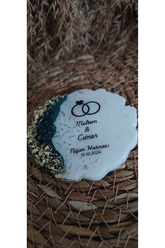 Epoksi Magnet 10 Adet Söz Nişan Kına Nikah Özel Gün