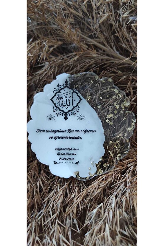 En Hayal Atölyem Epoksi Hediyelik Magnet 20 Adet Allah Lafzı Baskı-hatim Mevlüdü-kuran Mezuniyet