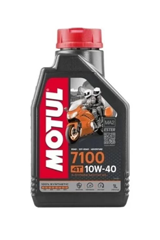 7100 4t 10w-40 1 Lt Motosiklet Motor Yağı