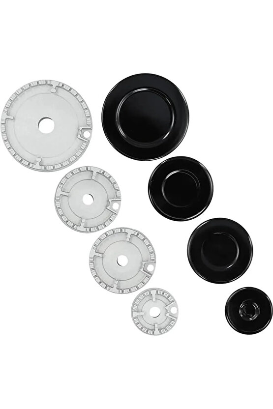 8 Parça Fırın Bek ve Kapak Takımı Büyük Markalara Uyumlu (PROFİLO-BOSCH-SİEMENS UYUMSUZ) Set