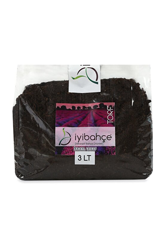 İthal İnce Tanecikli Torf 3 lt