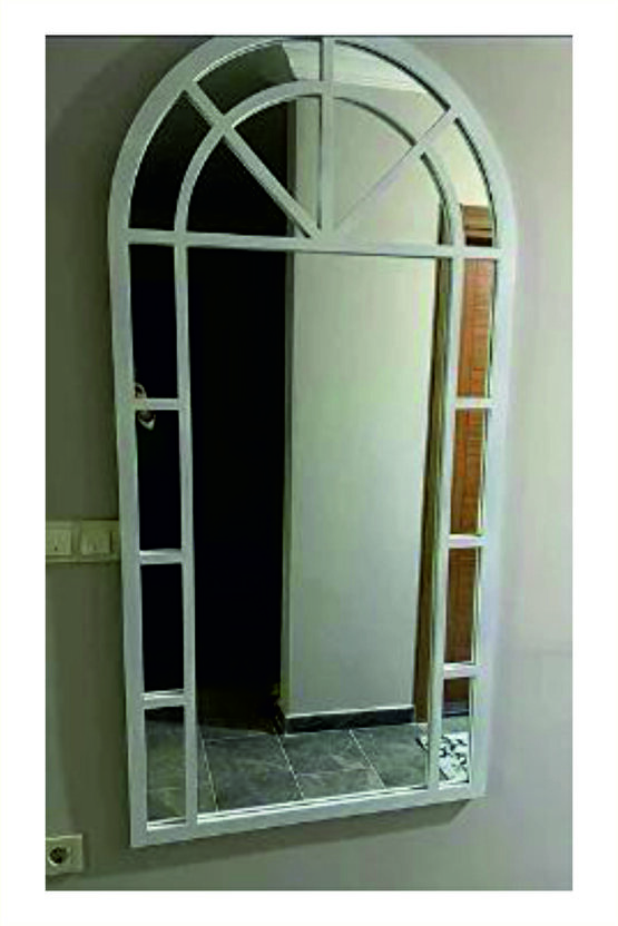 DEKORATİF BOY AYNASI BEYAZ 80X180