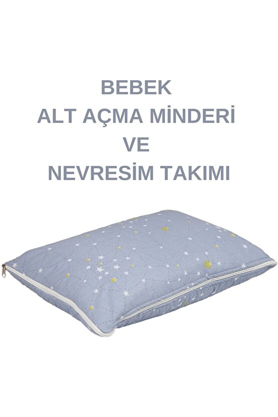 Babynest Puset Içi Set Araba Minderi Emzirme Örtüsü Ve Minderi Beşik Içi Nevresim Takımı 15 Li Set