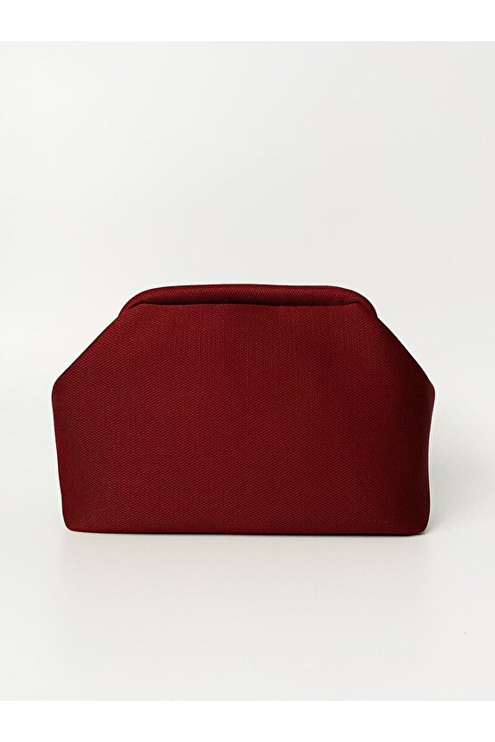 Heybes Kadın Bordo Clutch Portföy El Çantası
