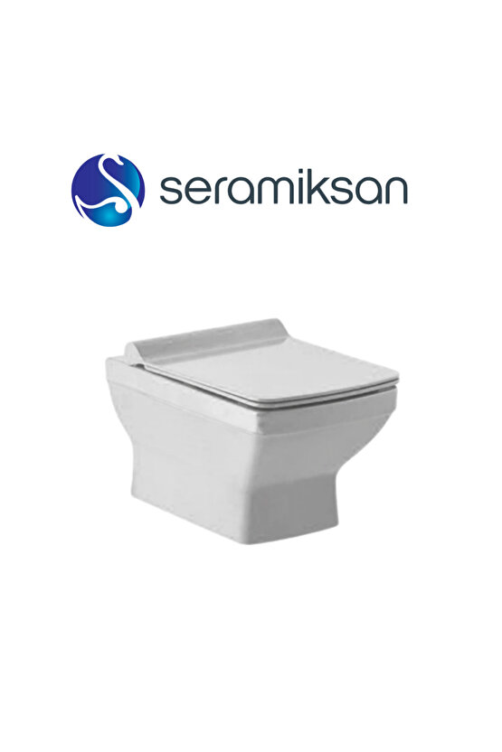 Silva Kanallı Asma Klozet A041040h, Yavaş Kapak