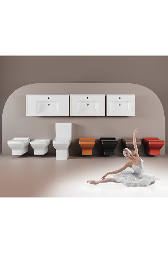 Silva Kanallı Asma Klozet A041040h, Yavaş Kapak