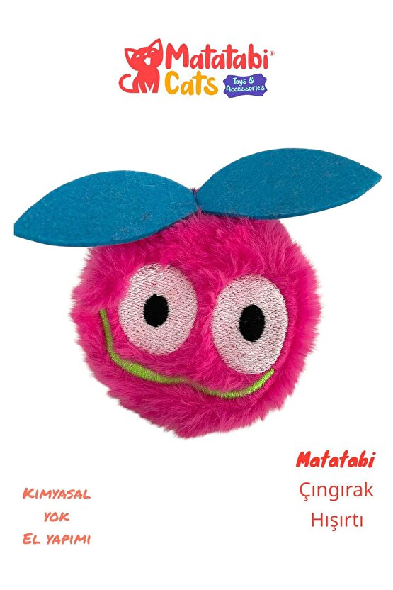 CHERRY (hışırtılı,çıngıraklı,MATATABİ li,pelüş oyuncak)