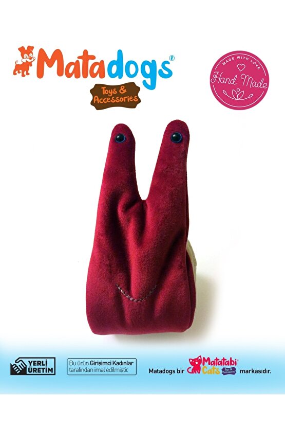 Mata Dogs Saly Sesli Peluş Köpek Oyuncağı, Zeka Geliştirici, Eğlenceli Ve Farklı 70 Cm