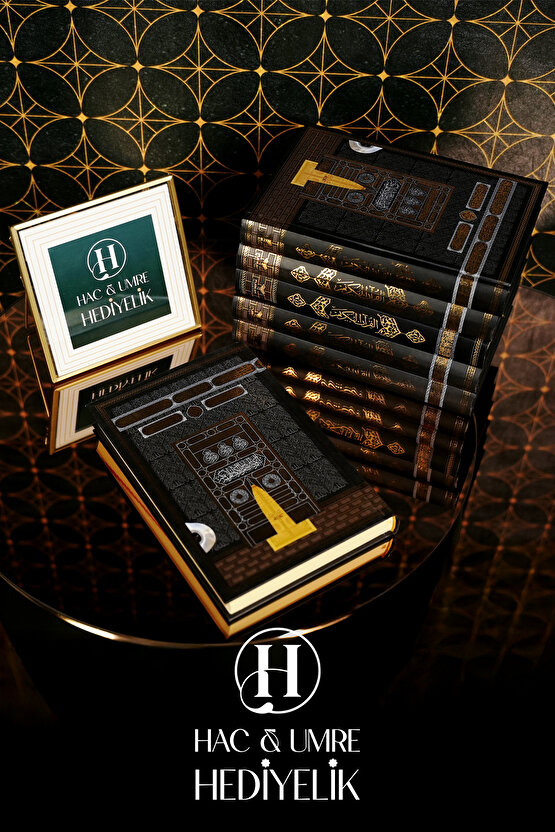 Kuranı Kerim | Kabe Ciltli Hediyelik Kuran | Orta Boy Kabe Ciltli Kuranı Kerim