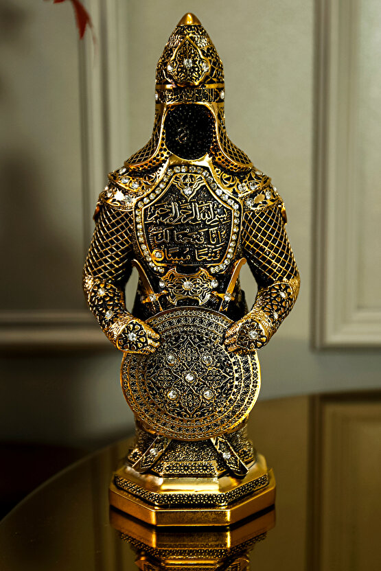 Ofis Hediyesi Ofis Dekor Biblo Osmanlı Zırh Asker Dekoratif Figür Armağan Obje Süs Dekorasyon