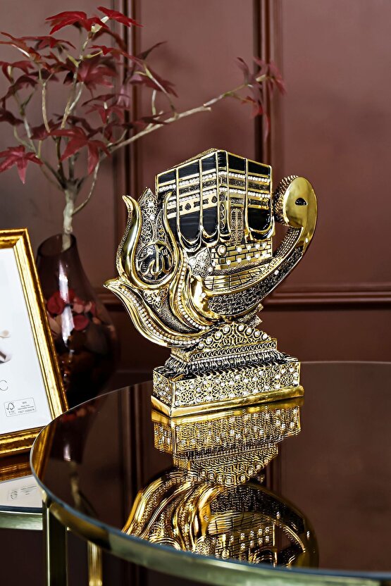 Tv Ünitesi Raf Dekorasyon Dekoratif Obje Kabe Vav Lale Hediyelik Biblo Süs