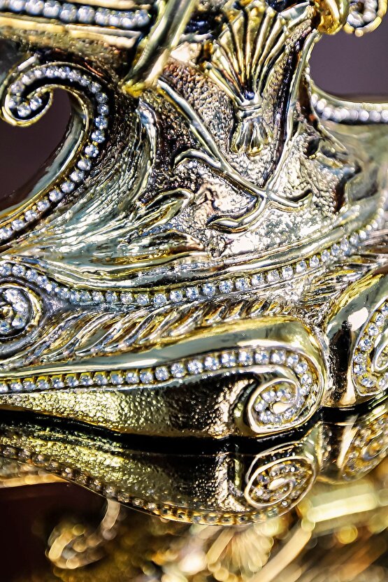 Masa Saati Biblo Lüks Hediyelik Dekoratif Saat Özel Tasarım Figür