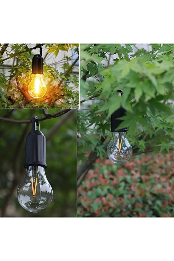 Taşına Bilir Kamp Lambası Çadır İçin İlk Yardım İçin Retro Led Işık  4 Aydınlatma Modlu