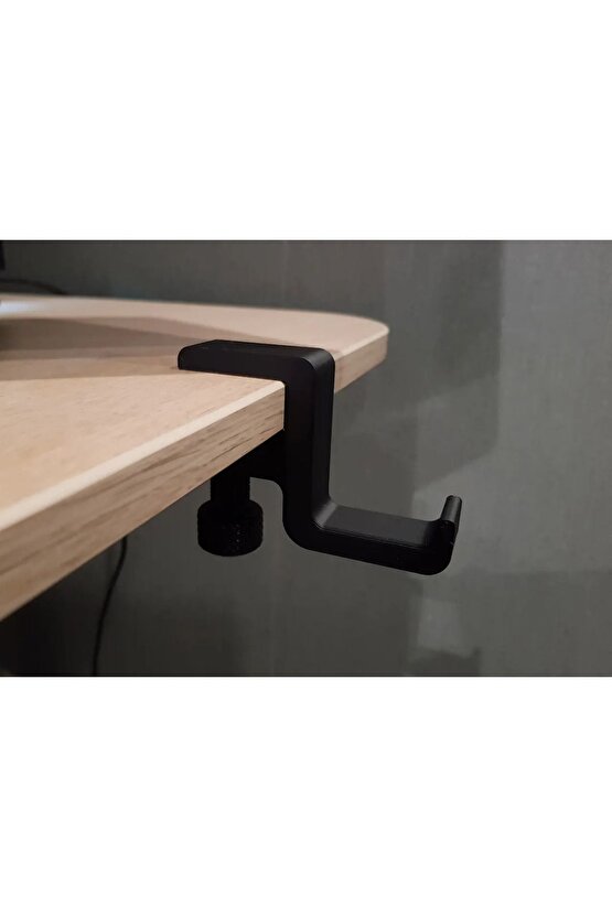 Bilgisayar Pc İçin Masaya Sıkıştırmalı Kulaklık Tutacağı Stand