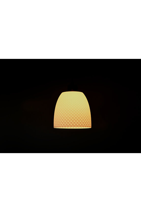 Pallia Tekli Modern Geometrik Şekilli Plastik Avize Mutfak, Salon, Yatak Odası, Çocuk Odası Uygun