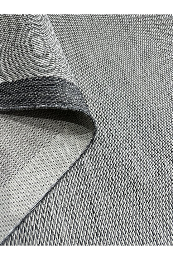 Kolay Temizlenen Yıkanabilir Kaymaz Dokuma Taban Bordürlü Sisal Halı