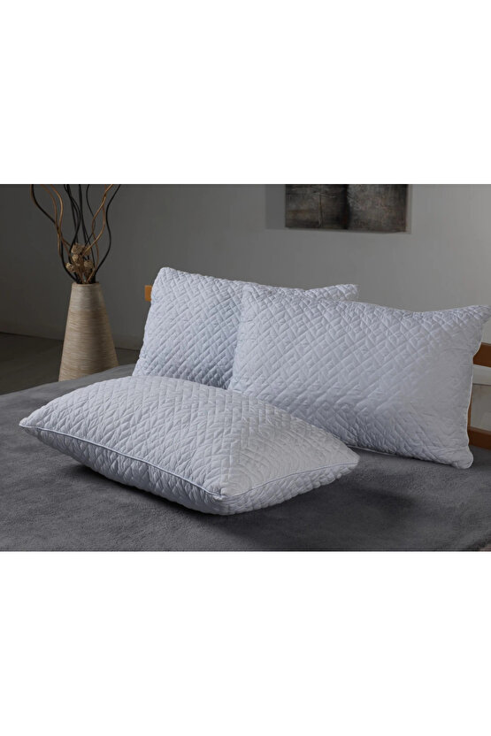 HOTEL Yastık Kapitoneli Boncuk Elyaflı Yastık