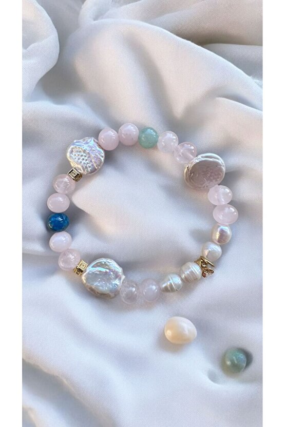 Doğal Taş DİŞİL ENERJİ BİLEKLİĞİ (DURU BILEKLIK)