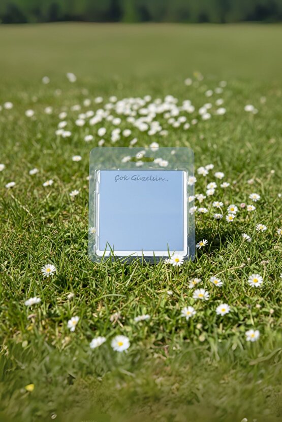 Aynalı Minik Papatya Buketi Sevgiliye Özel Hediye Minik Buket