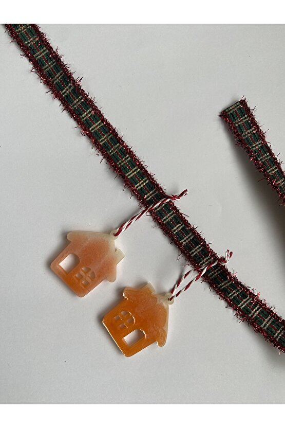 Ev Formunda Epoksi Yılbaşı Ağacı Süsü 8