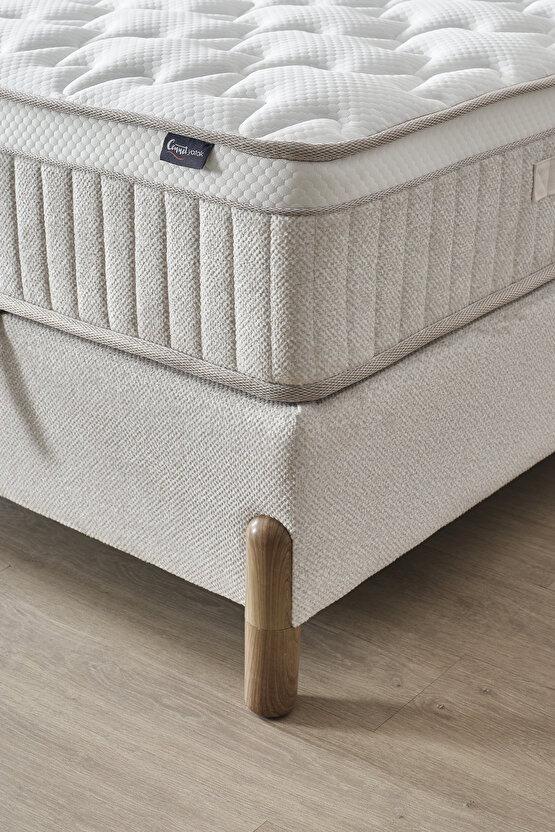 Bohem Plus Tek Kişilik Premium Ortopedik Pocket Yaylı Yatak – Isı Dengeleyici Konfor ve