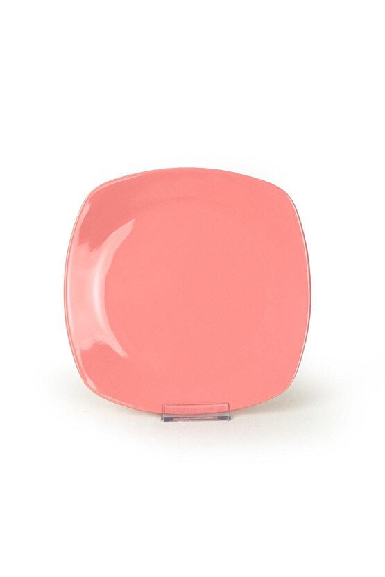Pembe Köşem Servis Tabağı 27 Cm 6 Adet 550