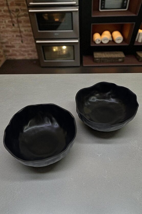 Wood 14cm Porselen Çukur Kase