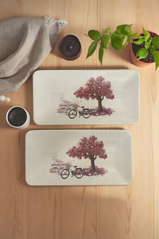 Bicycle Siera Kayık Tabak 33*17 Cm 2 Adet