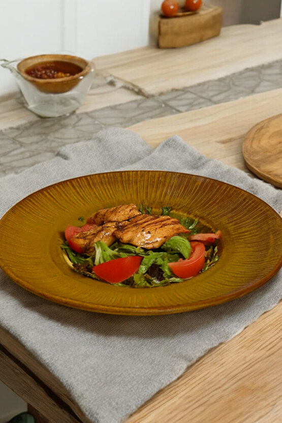 Zenith Savana 28cm Porselen Makarna Tabağı ve Salata Tabağı