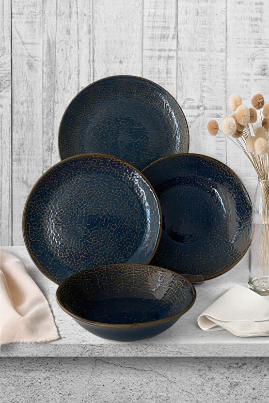 Rayo Rhea 24 Parça 6 Kişilik Porselen Yemek Takımı