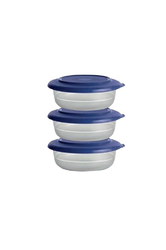 Kristalin Kase 3lü 275 Ml Kahvaltılık Saklama Kabı