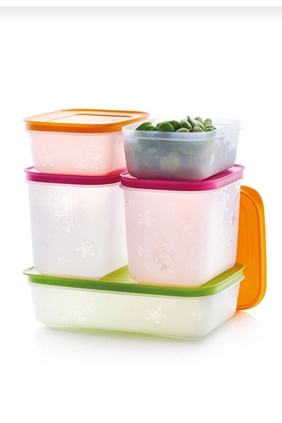 Beyaz Alaska Kap 5li Set 5 Parça 1 - 1,99 L Plastik