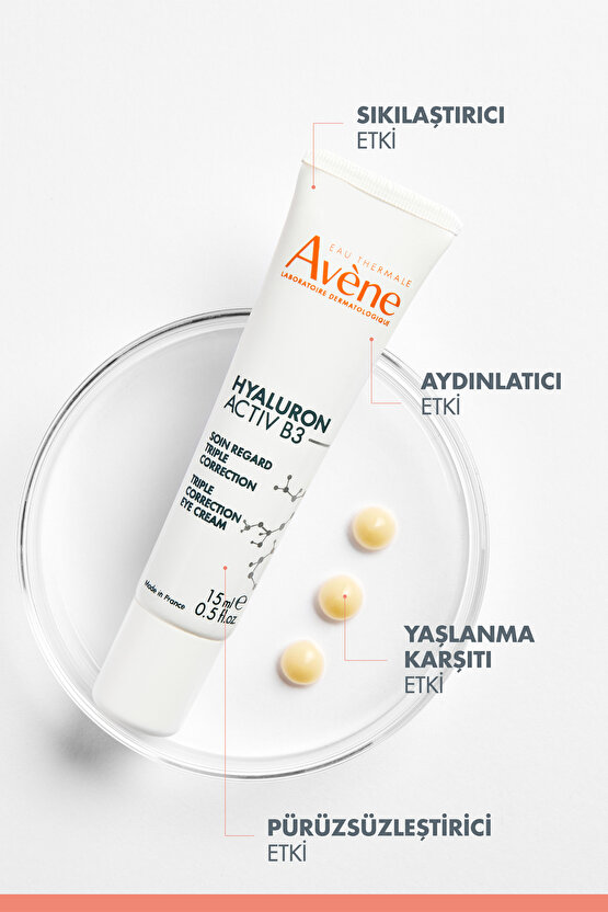 Hyaluron Activ B3 Göz Çevresi Bakım Kremi 15 ml
