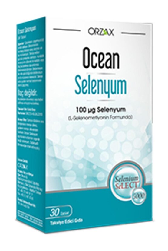 Ocean Selenyum 100 mcg 30 Tablet