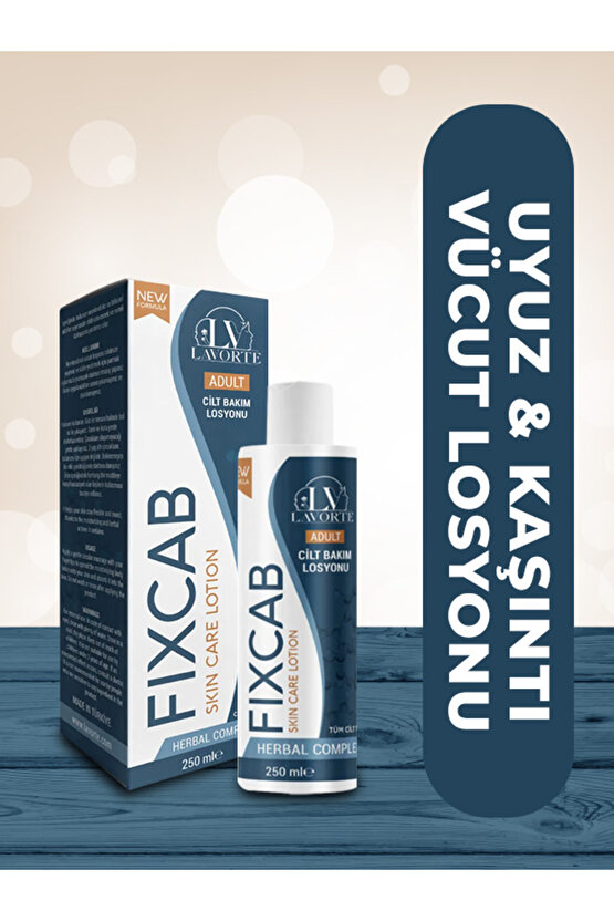 FIXCAB YETİŞKİNLER İÇİN ( VE KAŞINTI) VÜCUT LOSYONU