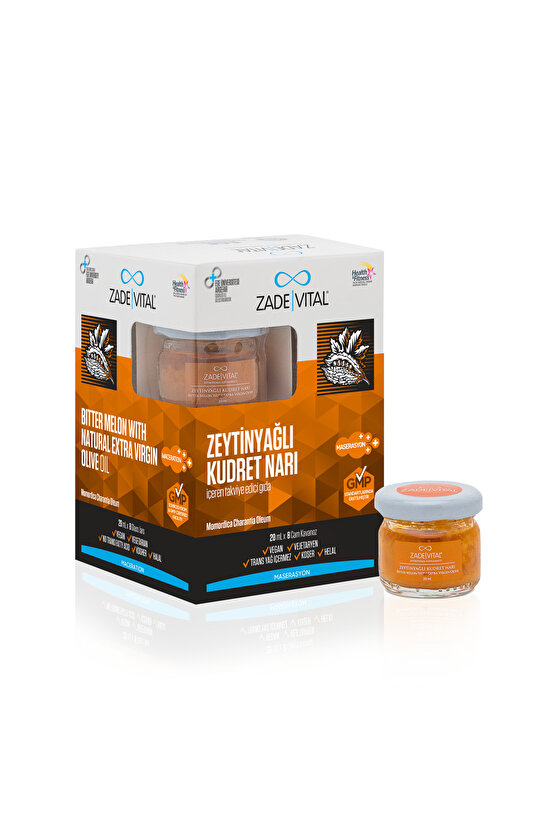 ZEYTİNYAĞLI KUDRET NARI (20 ml x 8 cam kavanoz)