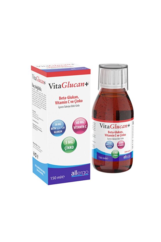 Vitaglucan Betaglucan Şurup 150 ml - 2 Adet