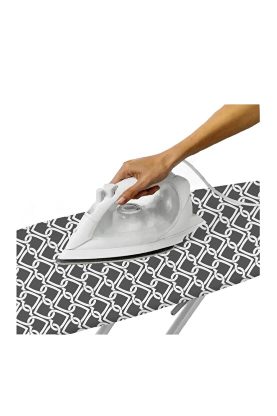 LOTUS GREY 45X120 (XS SİZE) IRONING BOARD COVER ÜTÜ MASASI KILIFI ÖRTÜSÜ BEZİ YEDEK PARÇA