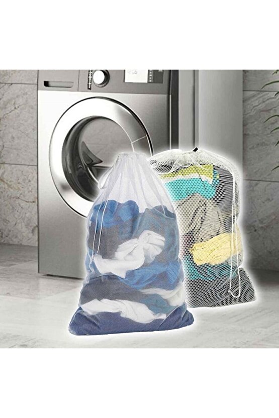 2 Adet Çamaşır Yıkama Filesi 40x60 Cm