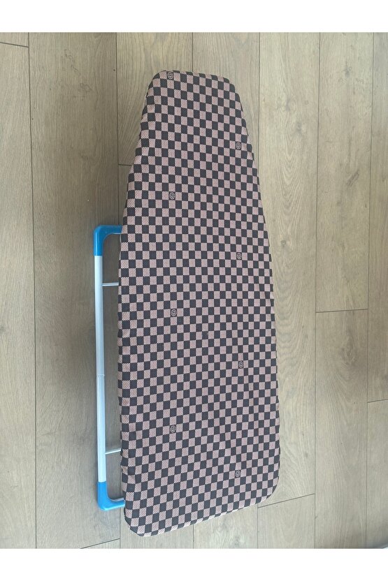 KING XXSMALL MİNİ (100X48) ÜTÜ MASASI KILIFI BEZİ ÖRTÜSÜ KAHVE