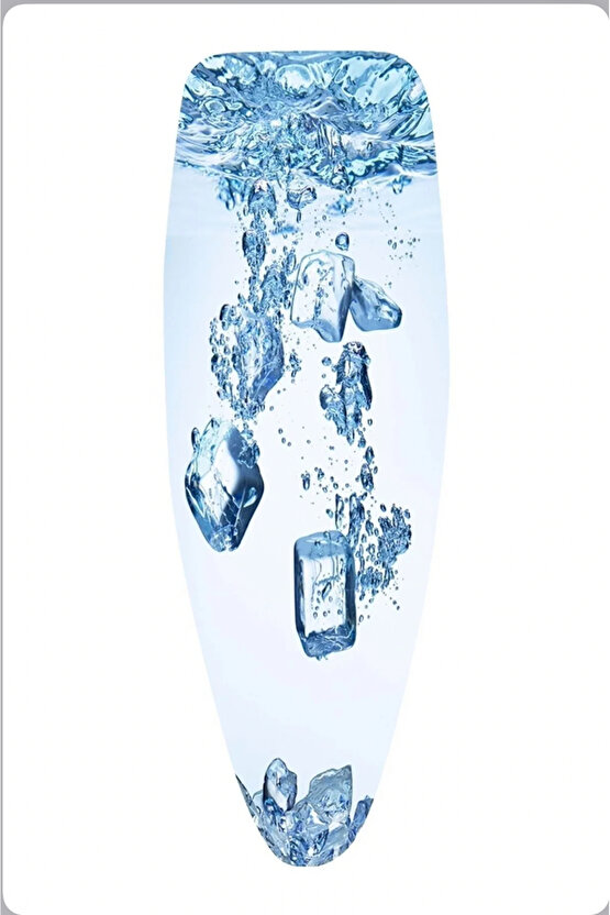 Luxury Blue Ice Ütü Masası Kılıfı Bezi Örtüsü (50X135CM) (ironing board cover)