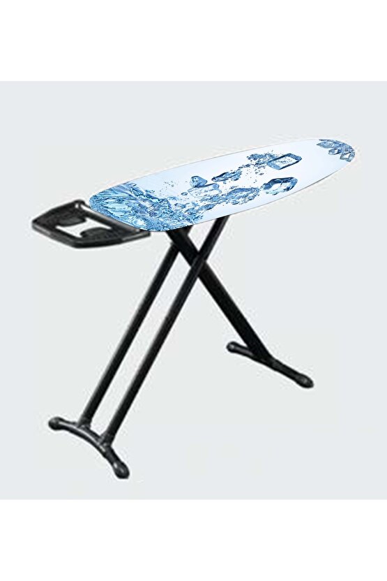 Luxury Blue Ice Ütü Masası Kılıfı Bezi Örtüsü (50X135CM) (ironing board cover)