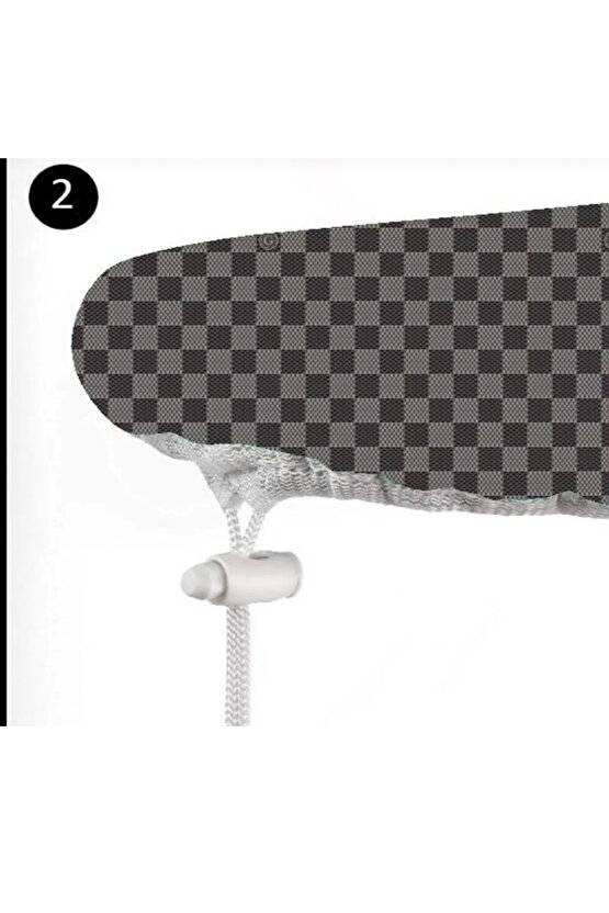 King Xxl(165X56 CM) Gri Ütü Masası Kılıfı (ÜTÜ MASASI &AKSESUARLARI, ironing board cover)