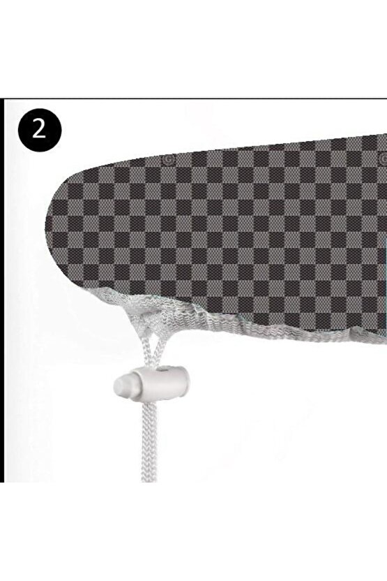 King Xxl(165X56 CM) Gri Ütü Masası Kılıfı (ÜTÜ MASASI &AKSESUARLARI, EV GEREÇLERİ,EV TEKSTİLİ)