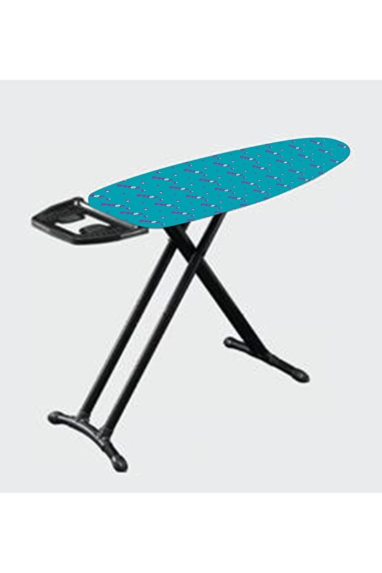 Turkuaz %100 Cotton Ütü Masası Kılıfı Bezi Örtüsü